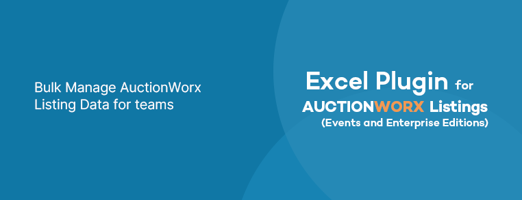 Auctionworx Excel Plugin